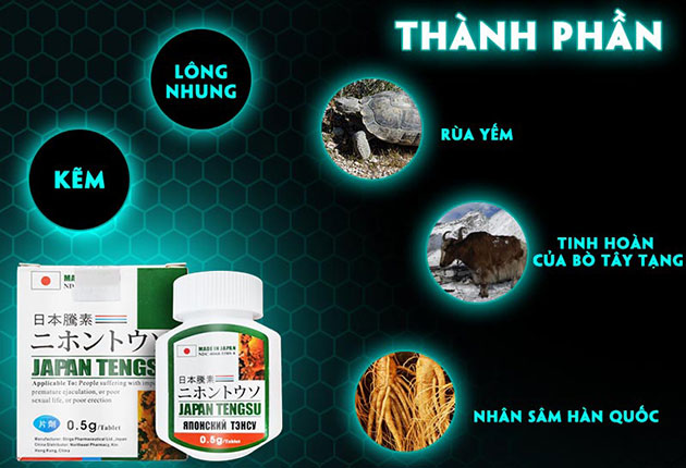 thanh phan thuoc cuong duong tengsu của nhat ban